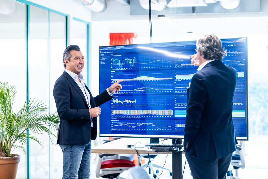 Live demo van het Voltana dashboard